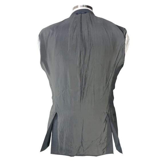 Ralph Lauren Mens Size 38R Suit 2 Piece Drop 6 Micro Check Gray Stretch 2 Button - Picture 16 of 16